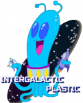 intergalactic plastic logo